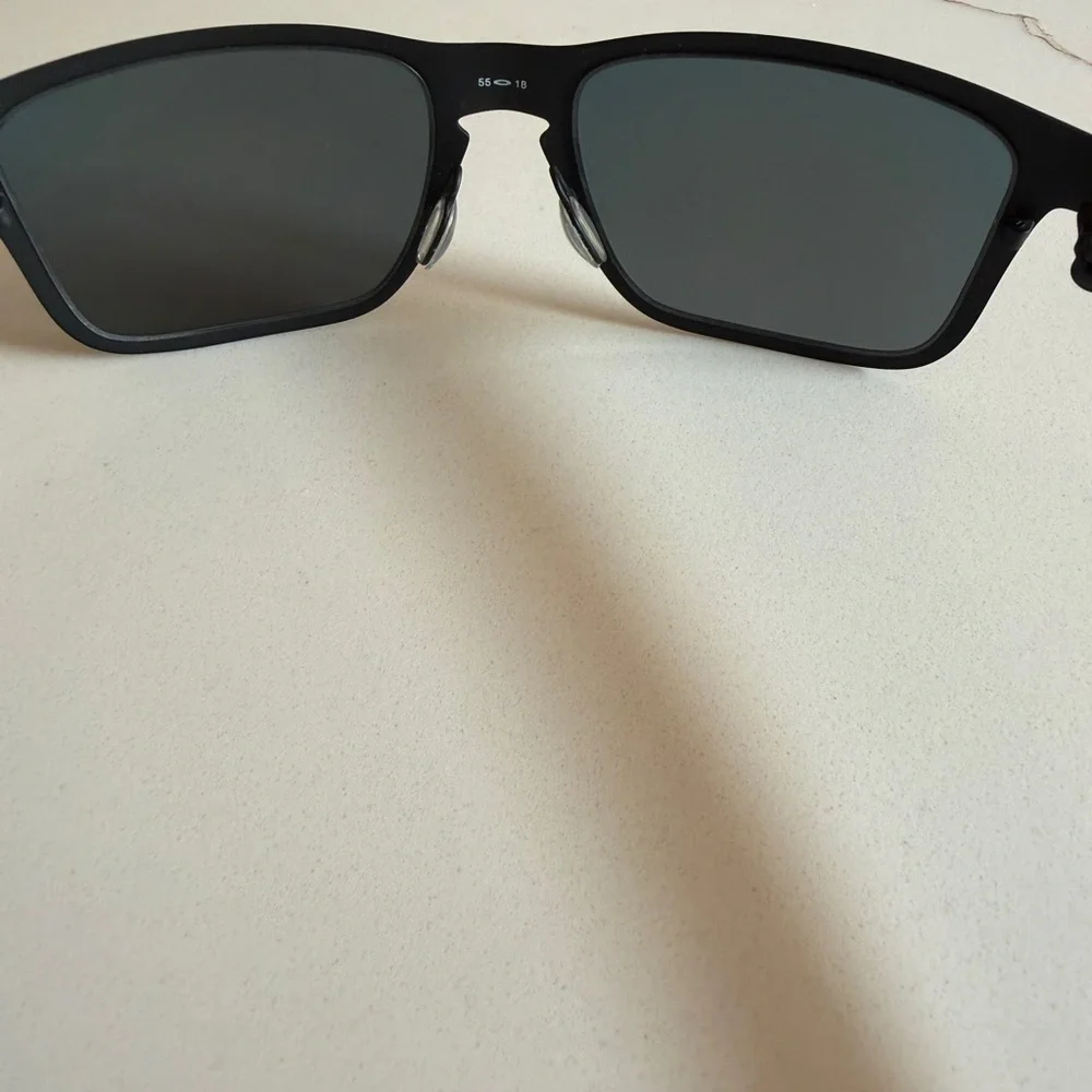 Oakley Holbrook™ Metal Matte Black Frame with Red Iridium Lenses